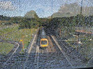 Supporting image for story: Air rifle vandals shatter glass panels on Telford's landmark footbridge 
