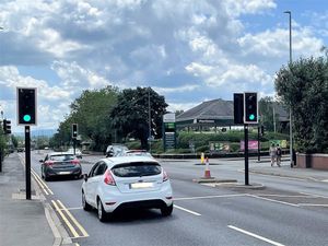 Supporting image for story: Light-controlled crossing at busy Shrewsbury supermarket road junction completed