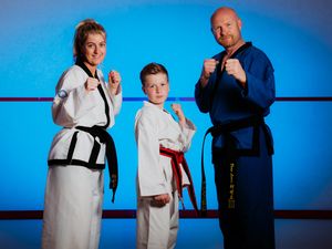 Supporting image for story: Bridgnorth family kick-start taekwondo club 
