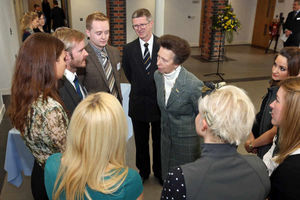 The Princess Royal at Harper Adams