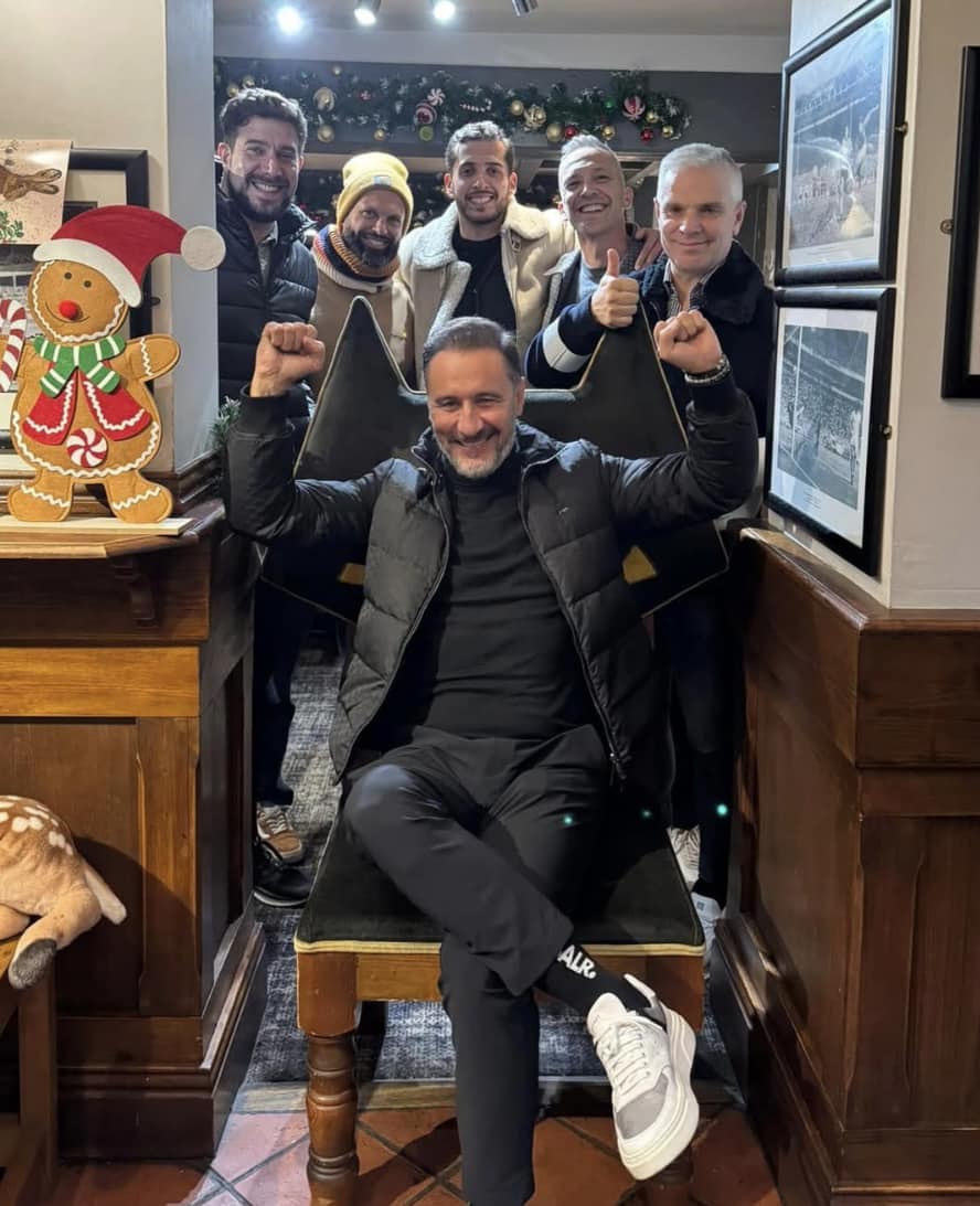 The pub's owner Kerry Brummell got a 'last minute call' from the club on Christmas Eve asking for a table.