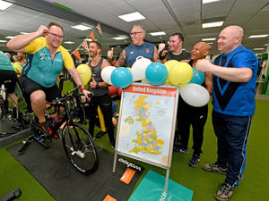 Supporting image for story: Memories of fiancée live on and drive Wolverhampton man in 1,000-mile cycle mission