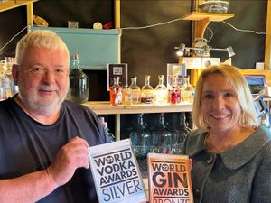 Supporting image for story: MP Helen Morgan in high spirits as she visits Shropshire distillery 