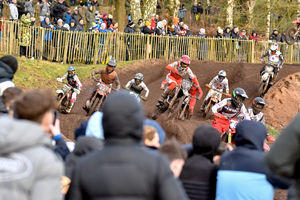 Superfinalof MX1 and MX2 infront of a large crowd at Hawkstone park (Kieran Griffin)