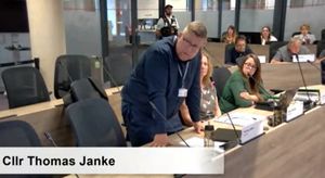 Councillor Thomas Janke. Picture: Telford & Wrekin Council