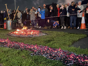 Supporting image for story: Local heroes step into the flames to support hospice care in the Black Country