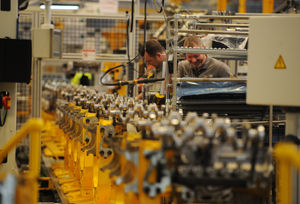 The Jaguar Land Rover Engine Manufacturing Centre, at the 154 on the Wolverhampton and Staffordshire border
