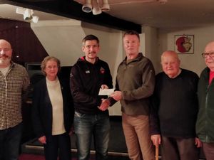 Supporting image for story: Bridgnorth Running Club donates to Royal British Legion