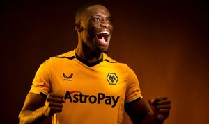 Wolves have released their new home kit Credit: Wolverhampton Wanderers