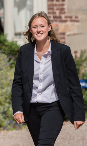 Verity Carryer has made shirts to raise money for the NHS