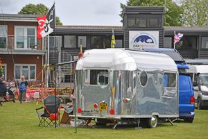 The first camper vans have started arriving at the West Mid Showground for the Vanlife Shrewsbury festival