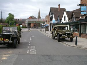 Marshalling the road closure on June 1 will be Shropshire members of the Military Vehicle Transport Trust with their Willis Jeep and 1942 Dodge Command Car.
