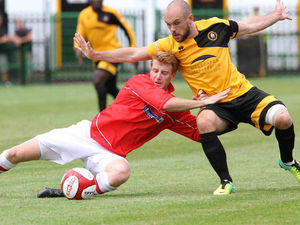 Supporting image for story: Watch Zak Martin's Daniel Sturridge impersonation after scoring phenomenal volley for Rushall Olympic