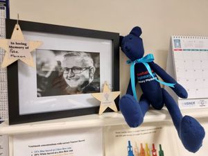 Supporting image for story: Memorial wall mural created as touching tribute to 'outstanding' Wolverhampton clinician 