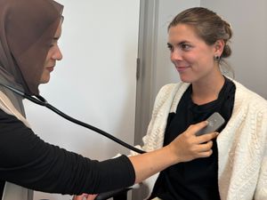 Supporting image for story: AI-powered stethoscope could pick up three heart conditions ‘within seconds’