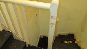 Seven out of 11 flats were being lived in when inspectors visited