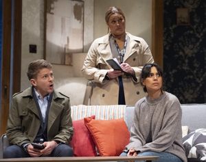 George Rainsford and Fiona Wade. Photo: Alastair Muir.