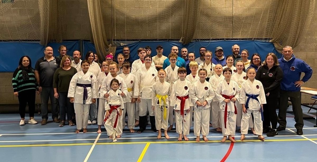 Medals for Shropshire karate kids (and adults!)