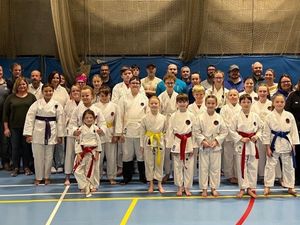 Supporting image for story: Medals for Shropshire karate kids (and adults!)