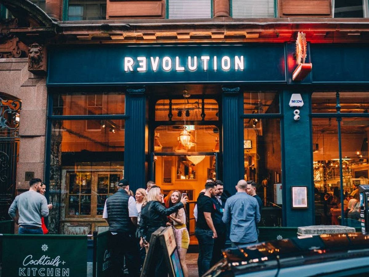 Revolution bars owner closes 21 sites after falling into administration