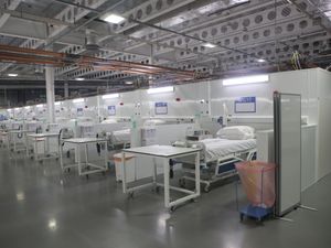 Supporting image for story: Nightingale hospitals set up to deal with Covid surges will be closed