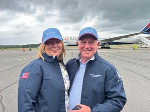 Aviramp's Lisa and Graham Corfield at Deauville