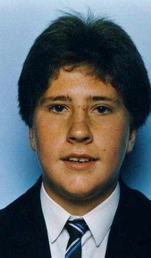 Paul Hayward, aged 12.