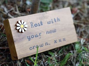 Supporting image for story: 'My heart weeps' – Tributes left to the Queen at National Memorial Arboretum