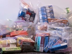 Supporting image for story: £30,000 of fake and illegal goods seized in Telford raids