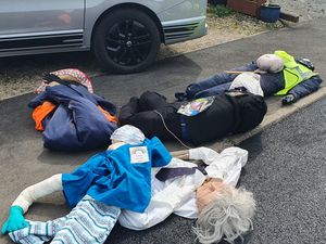 Supporting image for story: Vandals attack 'thank you NHS' scarecrow competition in Shropshire village
