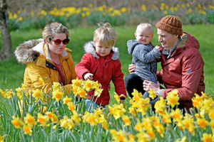 Becca and Matt Peck with their young sons, Austin, two, and Felix, 10 months