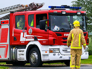 Supporting image for story: Crews tackle two Telford car fires