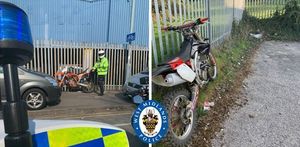 Police stopped more off-road bikers during the clampdown. Images: West Midlands Police