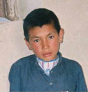 Rohullah at the time he was kidnapped