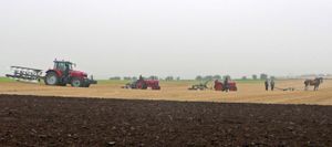 Derek Pugh of Morville Vintage Ploughing Match Society - Shropshire