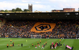 Thomas Perkins threw the bottle into the Sir Jack Hayward stand, pictured
