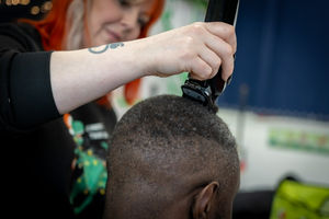 Local service providers will be on site offering hairdressing