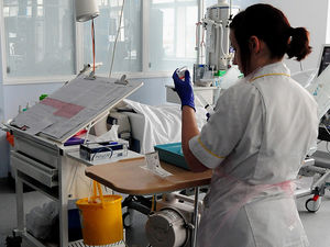 Supporting image for story: Shropshire Star comment: Bubbly for NHS has gone flat