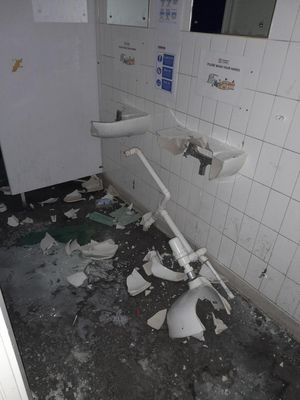 The damage said to have been done in the warehouse