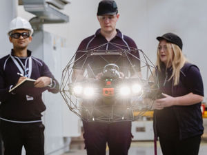 Supporting image for story: 'We’re rethinking every part of our factories': JLR trials drone technology at Wolverhampton manufacturing centre