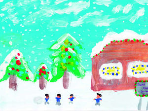 Supporting image for story: Were you lucky enough to get one of these Christmas cards from your MP?