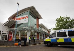 Nobody was hurt in the drama