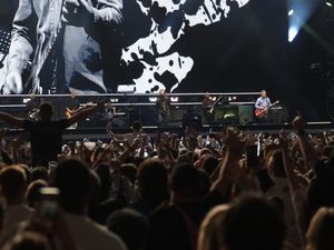 Supporting image for story: Fences erected at Oasis’s Manchester gig site as ticketless fans urged not to go