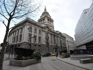 A view of the Central Criminal Court, also referred to as the Old Bailey