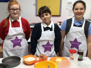Supporting image for story: Pupils take part in Bake Off competition