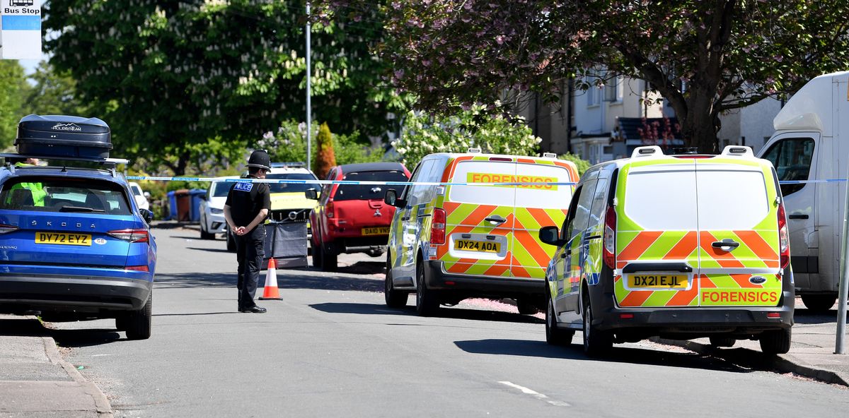 Watch: Police at the scene in Cannock as appeal into stabbing launched