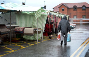 Oswestry Outdoor Market reopens  