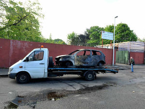Supporting image for story: Twenty cars destroyed in fire at Smethwick scrapyard