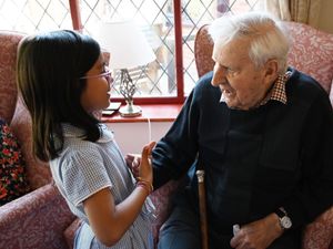 Supporting image for story: Fun for all as kids visit Finchfield care home