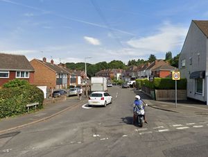 The violence happened in Surfeit Hill Road, Cradley Heath. Photo: Google